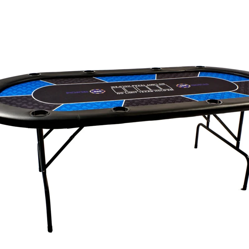 Pokkerilaud "Cardroom" sinine/must