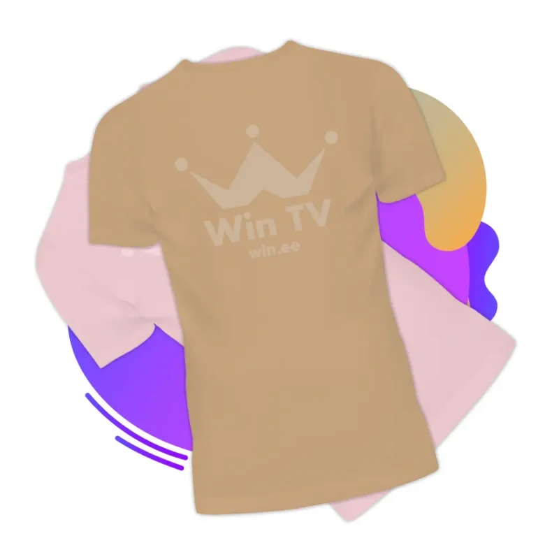 Win TV t-särk, beež